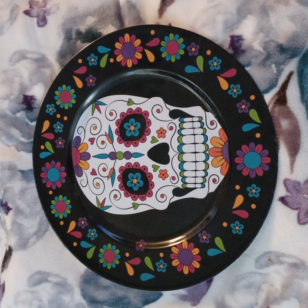 Day of The Dead Melamine Plates